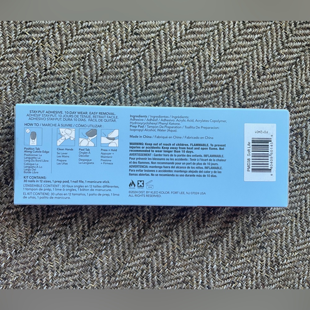 Kleo Kolor Press-On Gel Nails - Soft Life - Picture 4 of 4